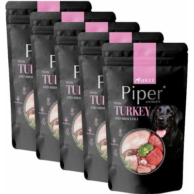 Piper Adult morčacie a brokolica 5 x 150 g