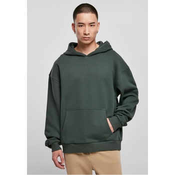 Urban Classics Мъжки суичър с качулка в тъмнозелен цвят Urban Classics Hoody bottlegreenUB-TB4925-02245 - Тъмнозелен, размер XL