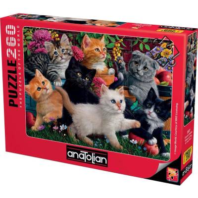 Anatolian Пъзел Anatolian от 260 части - Игриви котета (P3327)