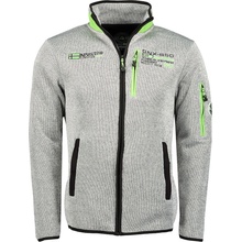 GEOGRAPHICLA NORWAY mikina ULECTRIC MEN ZIP šedá