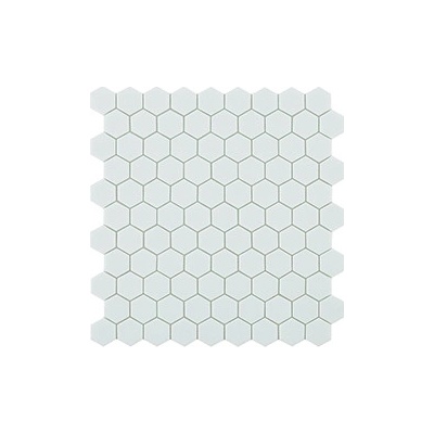 Vidrepur bílá Mozaika HEX NORDIC WHITE 3,5x3,5 (31,7x31,7) cm 1m²