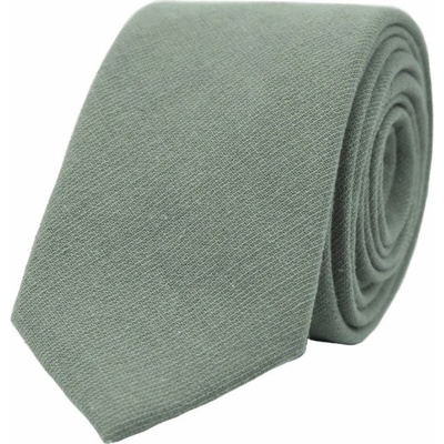 Kravata Sage Green zelená – Zboží Mobilmania