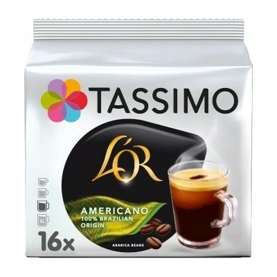 TASSIMO L´OR Brazil Americano 16 kapslí