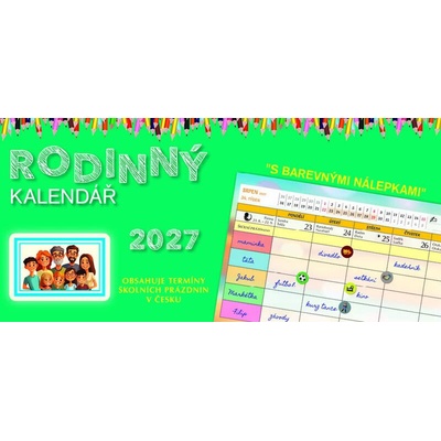 stolní RODINNÝ 2027