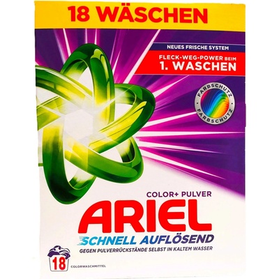 Ariel Color Pulver prací prášek na barevné prádlo 18 PD 990 g