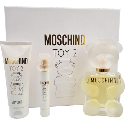 Moschino Toy 2 EDP 100 ml + tělové mléko 100 ml + EDP 10 ml dárková sada