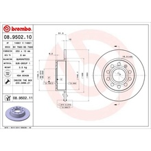BREMBO 08.9502.11