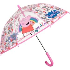  Детски прозрачен чадър Perletti Kids Peppa Pig 75107