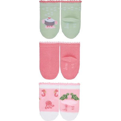 Sterntaler Бебешки чорапки за момиче Sterntaler - 3 чифта