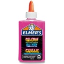 Elmer's Glow in Dark lepidlo 147 ml ružové