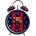 PHI Будилник на FC Barcelona - Blaugrana, 8 cm