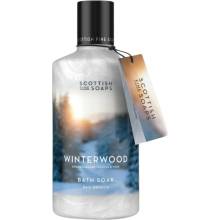 Scottish Fine Soaps Winterwood pena do kúpeľa s trblietkami 300 ml