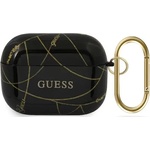 Guess Калъф Guess за AirPods Pro, черен Gold Chain Collection (GUACAPTPUCHBK)