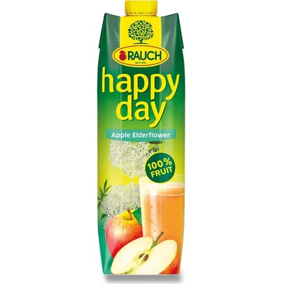 Rauch Happy Day Jablko a Bezinka 100% 1 l