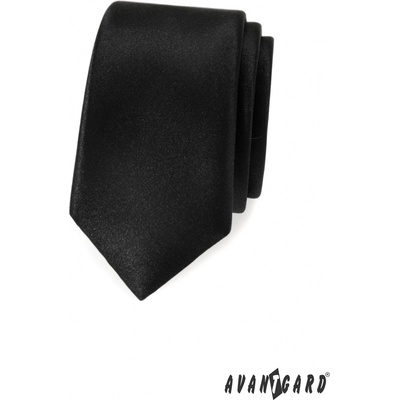 Avantgard kravata Lux Slim 571 9015 Černá