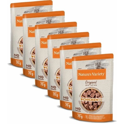 Nature's Variety Cat Original Chicken 6 x 70 g