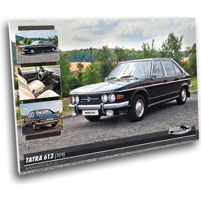 Obraz č. 66 - TATRA 613 (1979) 100 x 70 cm