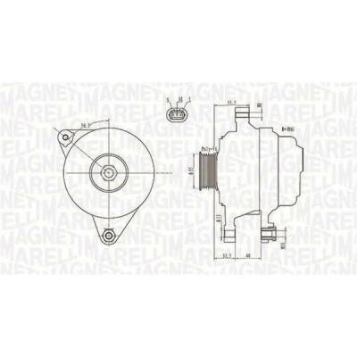 generátor MAGNETI MARELLI 063731703010