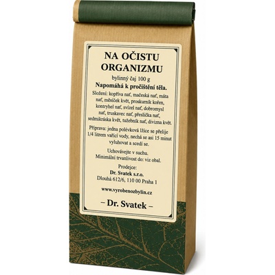 Dr. Svatek Na očistu organizmu bylinný čaj 100 g
