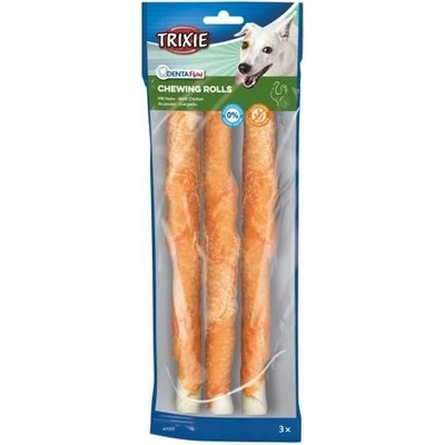 Trixie DENTAfun tyčinka previazaná kuracím mäsom 17 cm/140 g/3 ks