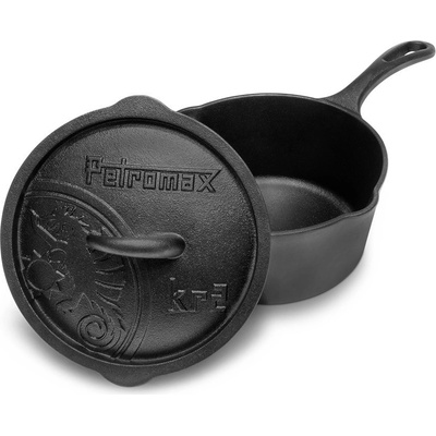 Petromax litinový rendlík s rukojetí černý 2 l