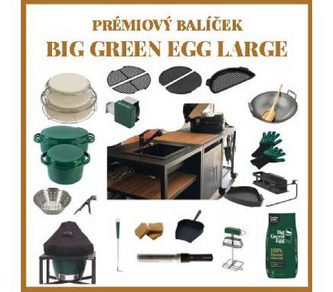BIG GREEN EGG LARGE MODULAR
