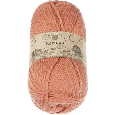BELLATEX Melange Wool 100 g - 784 starorůžová