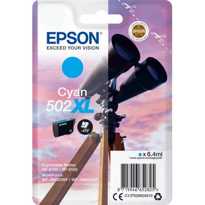 Epson Глава за Epson Expression Home XP5100 Series - Ink - /502XL/ / C13T02W24010 - Cyan - PN C13T02W24010 (C13T02W24010)