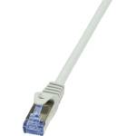 LogiLink Patch кабел PrimeLine, Cat. 6A, S/FTP, сив, 7, 5 м