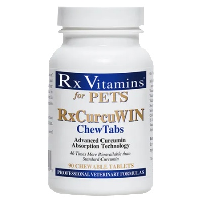Rx Vitamins Inc RX CurcuWIN - мощен куркуминоиден комплекс - дъвчащи таблетки, 200 мг, Rx Vitamins САЩ - 8830