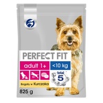 Perfect Fit (за възрастни кучета 1+) 825 г Богата на пилешко месо - суха храна за кучета от малки породи