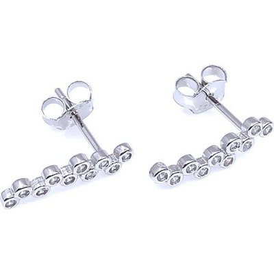 Jan Kos jewellery stříbrné náušnice MHT-3394/SW00