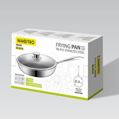 Pánev s poklicí MAESTRO MR-1216 24 cm (MR-1216-24)