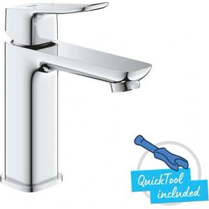 GROHE Dice - Смесител за умивалник с изход Push-Open, хром 1018330000 (1018330000)