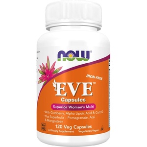 NOW NOW Eve Womens Multiple, 120 Veg Capsules