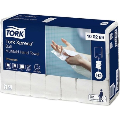 Tork Xpress Multifold ZZ, dvojvrstvové, 21 x 150 útržků