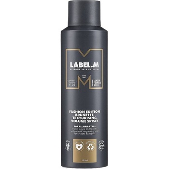 label.m Fashion Edition Текстуриращ спрей за обем за брюнетки, 200 ml