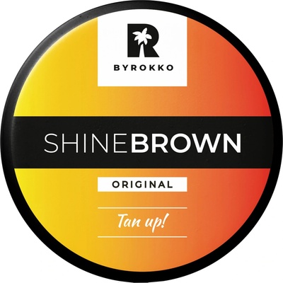 ByRokko Shine Brown Tan Up! přípravek k urychlení a prodloužení opálení 210 ml – Zboží Dáma