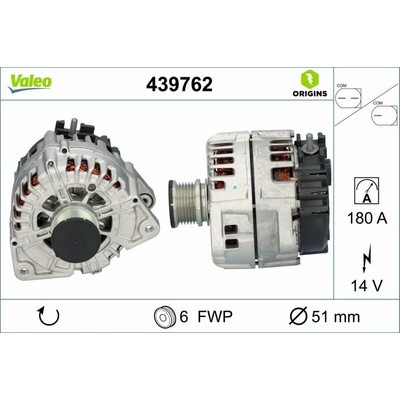 Alternátor VALEO 439762