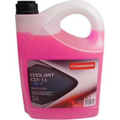 CHAMPION chladící kapalina COOLANT G12+ LL -36°C 5L