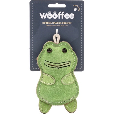 Wooffee pravá kože žabka 13 cm