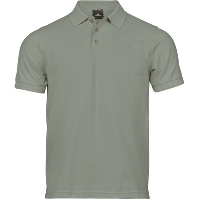 TeeJays Polokošile TJ 1405 elastická krátký rukáv pánská sage