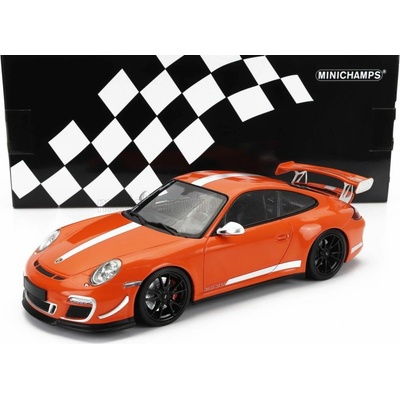 MINICHAMPS PORSCHE 911 997-2 GT3 RS 4.0 COUPE 2011 - ORANGE 1:18