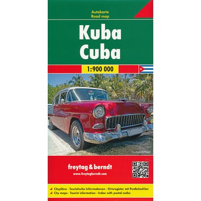 mapa Kuba 1:900 t.