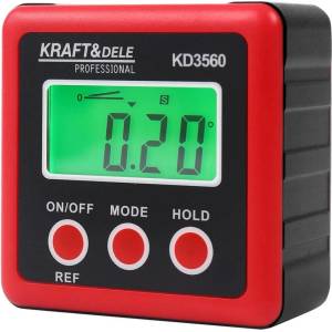 Kraft&Dele Дигитален ъгломер с магнит 64746 (kd3560)
