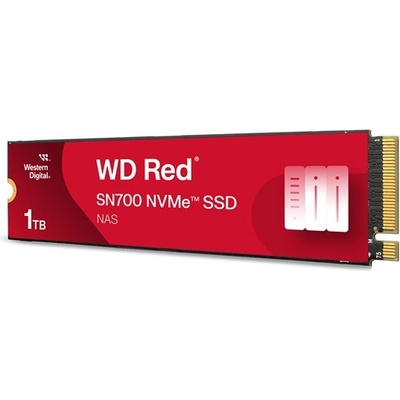 WD Red SSD SN700 NVMe 1TB M. 2 2280 PCIe Gen3 8Gb/s internal drive for NAS devices POWERED BY SANDISK (WDS100T1R0C-68BDK0)