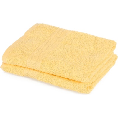 Romeo Froté ručník žlutá 50 x 100 cm