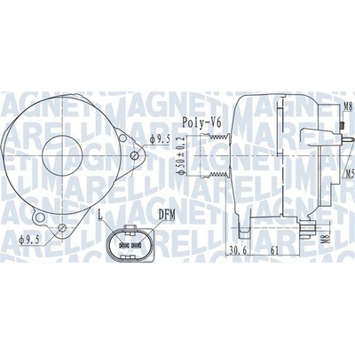 Generátor MAGNETI MARELLI 063732118010
