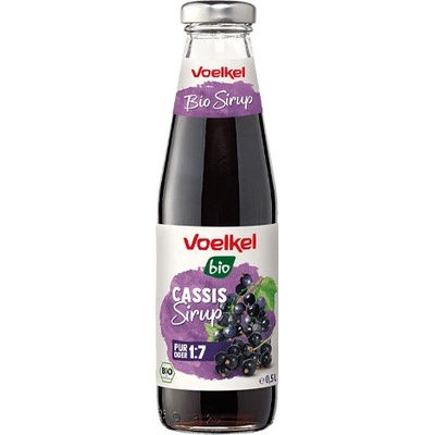 Voelkel Čierne ríbezle sirup BIO 500 ml
