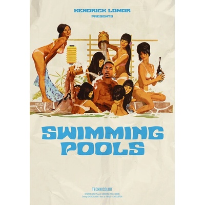 Plagát, Obraz - Ads Libitum - Swimming pools, 40 × 60 cm